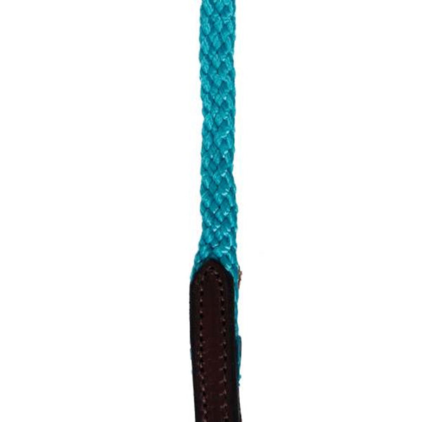 7403 Professional's Choice Braided Nylon and Leather Trail Rein