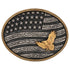 A1014P Montana Silversmiths Freedoms Majesty Flag Attitude Belt Buckle