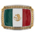 A998P Montana Silversmiths Pride of Mexico Attitude Belt Buckle