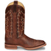 CJ2030 Justin Boot Men's Carsen 12" Western Square Toe Cowboy Boot - Brown