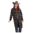 CWJ7454002 Cruel GIrl Women's Sweater Knit Duster - Brown Stripe