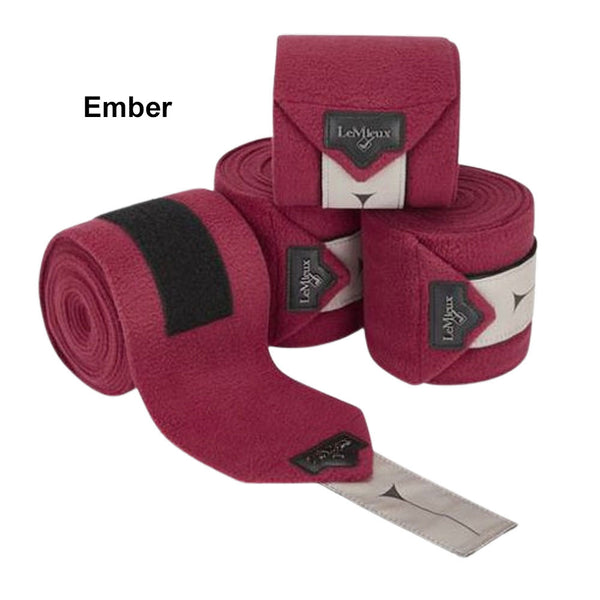 IT05279 LeMieux Classic Polo Bandage Wraps - Ember