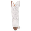 DI920 Dingo Women's Out West Snip Toe Leather Western Boot - Smooth White