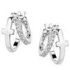 ER5949 Montana Silversmiths Wrapped in Faith Crystal Earrings