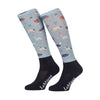 LeMieux Adult Footsie Riding Boot Socks - Mini Pony Print