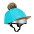 IT00141 LeMieux Pom Hat Silk Helmet Cover - Azure