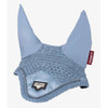 IT00735 LeMieux Loire Satin Fly Veil Hood Lycra Bonnet - Ice Blue