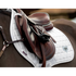 IT01209 LeMieux Loire Classic Satin Close Contact Square English Saddle Pad - White