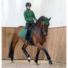 IT01286 LeMieux Suede Square Dressage Pad - Hunter Green