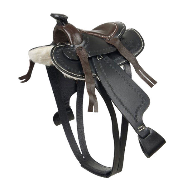 IT04376 LeMieux Toy Pony Western Saddle - Black