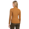 IT05071 My LeMieux Ladies Base Layer Quarter Zip Long Sleeve Shirt - Ginger