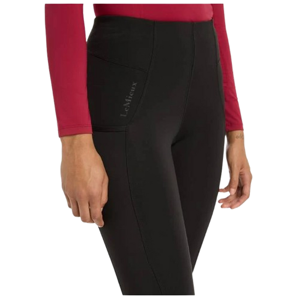 IT05125 LeMieux Women's Naomi PullOn Full Seat Breeches - Black