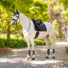 IT05933 LeMieux Loire Classic Satin Dressage Square Saddle Pad - Dusk Blue