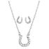 JS5969 Montana Silversmiths Roping Luck Horseshoe Jewelry Set