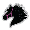 LSHH Horse Head Pink Halter 3" Sticker