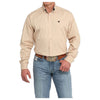 MTW1105853 Cinch Men's Long Sleeve Button Western Shirt - Gold Stripe