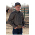 MTW7060360 Cinch Boys Long Sleeve Buttondown Western Shirt - Black Print