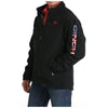 MWJ1567011 Cinch Men's Bonded Jacket - Black Patriotic