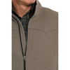 MWV1909003 Cinch Men's Bonded Wooly Vest - Khaki