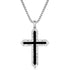 NC6009 Montana Silversmiths Deep Faith Cross Necklace