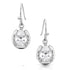 QER5973 Montana Silversmiths AQHA Lucky Trot Crystal Earrings