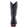 RW2000-3 R. Watson Men's Black Caiman Belly Round Toe Cowboy Boot