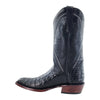 RW2000-3 R. Watson Men's Black Caiman Belly Round Toe Cowboy Boot