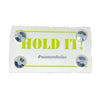 Hold It Magnetic Number Holders - Single Silver Stone