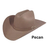 W0604A Bailey Lightning 4X Felt Western Cowboy Hat - Pecan