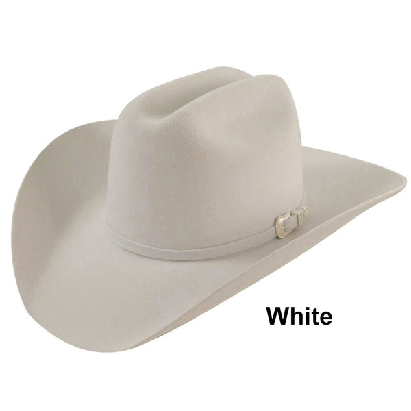 W0604A Bailey Lightning 4X Felt Western Cowboy Hat - White