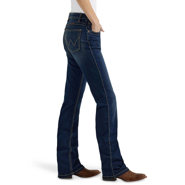 WRQ20NR Wrangler Ladies Q-Baby Ultimate Riding Jean - Dark Blue