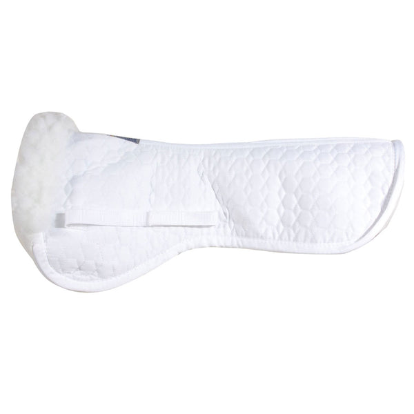 8825 Dura-Tech Fleece Half Pad White