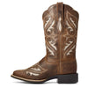 10034056 Ariat Women's Round Up Bliss Western Boot Sassy Brown Glitter