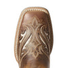 10034056 Ariat Women's Round Up Bliss Western Boot Sassy Brown Glitter