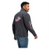 10041439 Ariat Men's Logo 2.0 Patriot Softshell Jacket - Charcoal