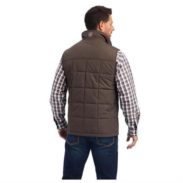 10041518 Ariat Men's Crius Insulated Vest - Banyan Bark