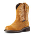 10042417 Ariat Women's Fatbaby H2O Round Toe Western Boot - Ginger Spice