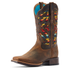 10044444 Ariat Women's Laney VentTek 360 Western Boot - Desert Pearl