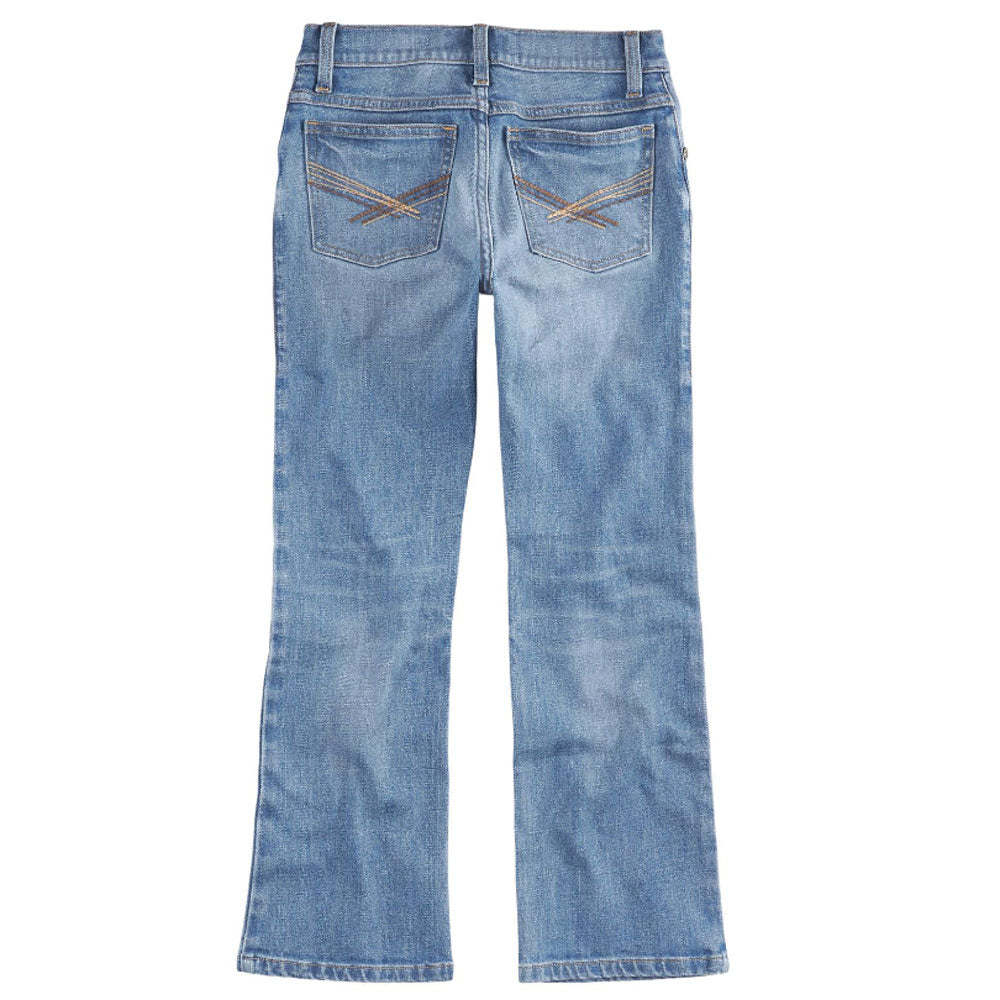 Wrangler Girls' Retro Bootcut 09MWGMS Jeans