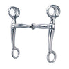 25-2110 Weaver Leather Tom Thumb Nickel Plated Snaffle Bit