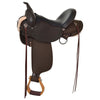 6918-1601-05 High Horse Rosebud Cordura 16" Wide Tree Trail Saddle - Walnut