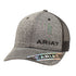 A300005001 Ariat Men's Heathers Black Snapback Cap