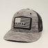 A300012706 Ariat Men's R112 Snapback USA Flag Logo Grey