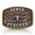 A810DBT Montana Silversmiths Dale Brisby Super Puncher Longhorn Belt Buckle