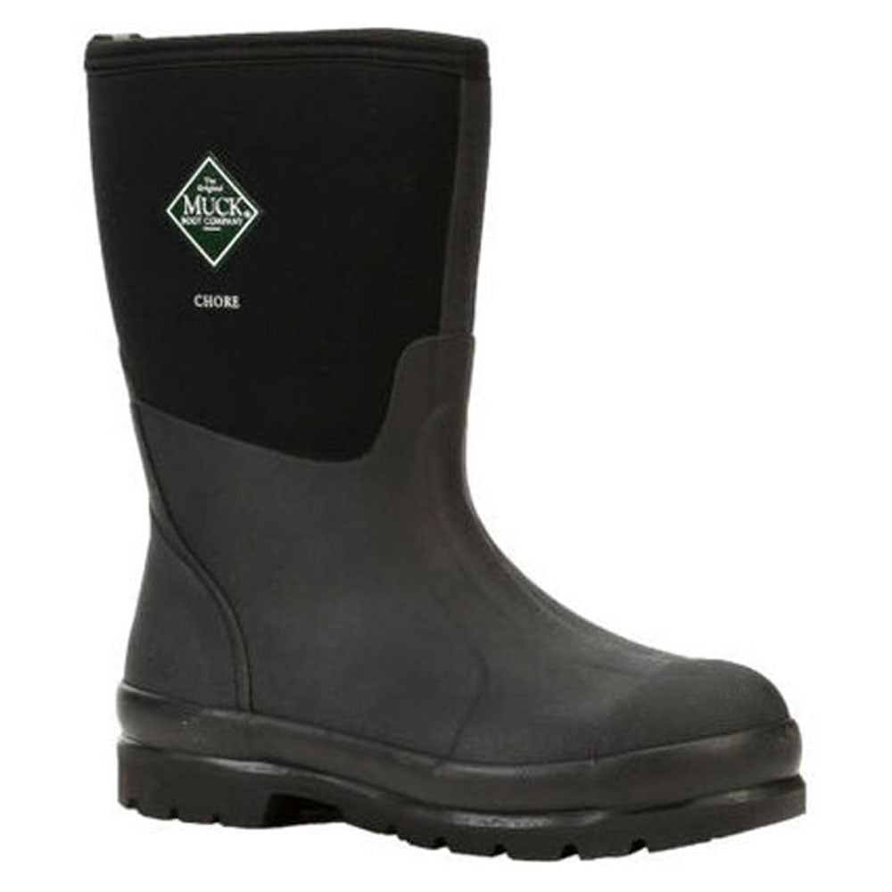 CHM000A Muck Boot Men's Chore Boot MID - Black | The Wire Horse