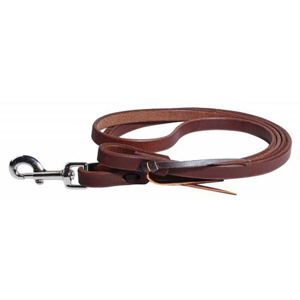 RH7081HO Professionals Choice Ranch Heavy Oil 5/8 Harness Leather Roping Reins w/Snap