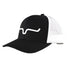 Kimes Ranch Weekly Trucker Cap - Black & White