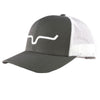 Kimes Ranch Weekly Trucker Cap - Charcoal & White