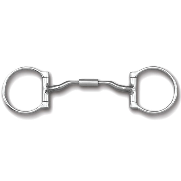 89-18045 Myler 5 Inch Western Dee Bit Sweet Iron Low Port Comfort Snaffle MB 04