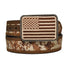 A1030844 Ariat Men's Digital Camo Belt With Flag Buckle